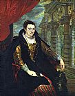 Sir Antony Van Dyck Canvas Paintings - Isabella Brandt